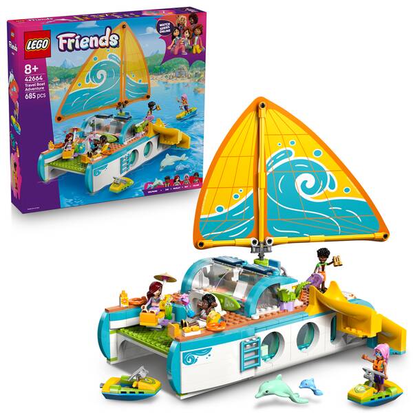 Stavebnice LEGO® Friends 42664 Dobrodružství na jachtě 

