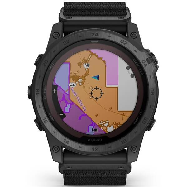 Chytré hodinky Garmin tactix 7 PRO Solar Sapphire - Titanium / Black Nylon Tactical Band 

