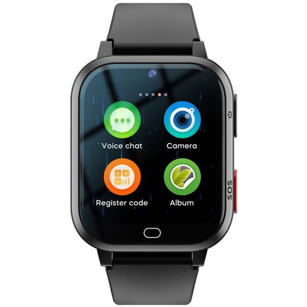 Chytré hodinky Carneo SeniorSafe+ 4G černé


