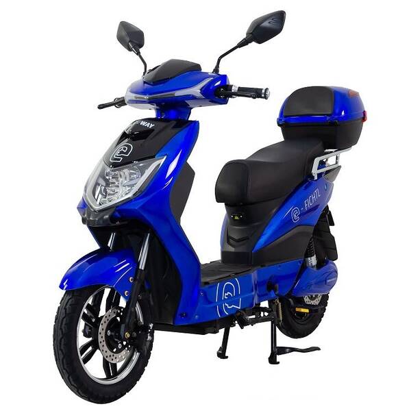Elektroskútr RACCEWAY E-FICHTL 12Ah modrý

