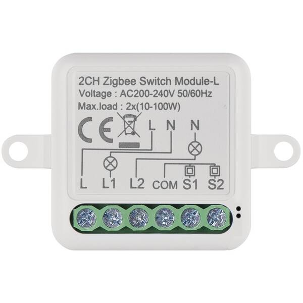Modul EMOS GoSmart spínací IP-2104SZ, ZigBee, 2-kanálový 

