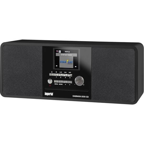Internetový radiopřijímač s DAB+ Imperial DABMAN i200 CD černý


