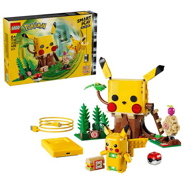 Stavebnice LEGO® Pokémon™ 72164 SMART Play™: Tréninkový dům a Pikachu 

