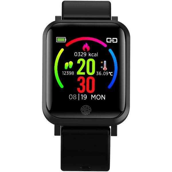 Chytré hodinky IMMAX Temp Watch černé

