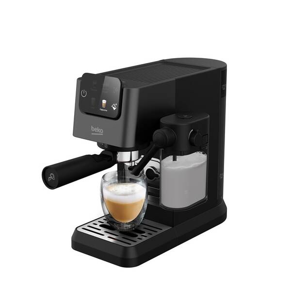 Pákový kávovar Beko Caffe experto CEP5464DX černý

