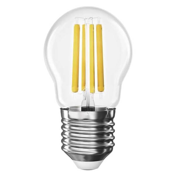 Žárovka LED EMOS Filament mini globe, 5,9W, 806lm, E27, teplá bílá 

