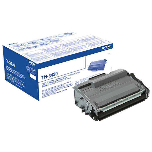 Toner Brother TN-3430, 3000 stran černý

