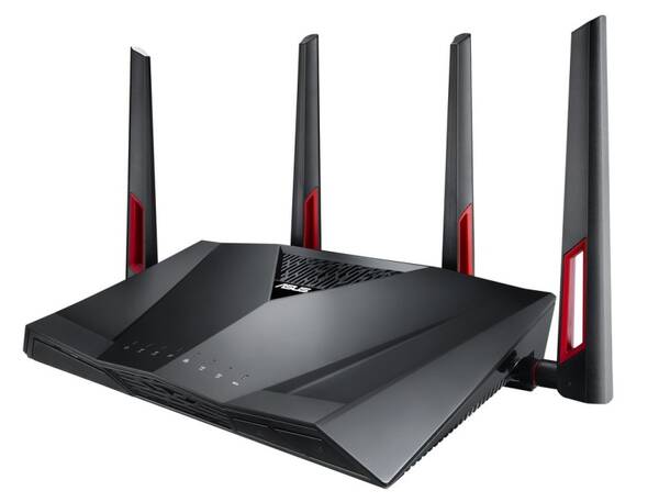 Router Asus RT-AC88U, Gigabit, AC3100 

