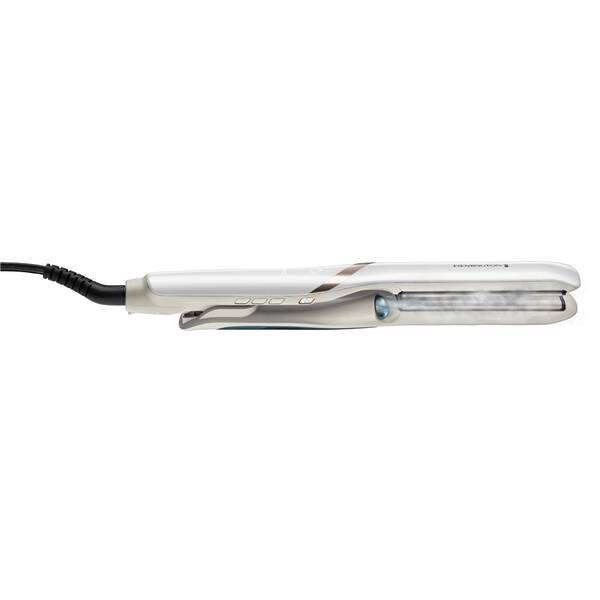 Žehlička na vlasy Remington S9001 HYDRAluxe PRO Straightener bílá

