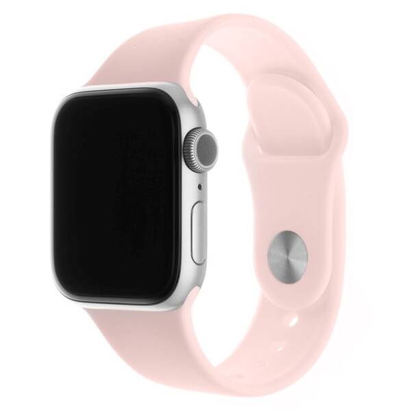Řemínek FIXED Silicone Strap na Apple Watch 42/44/45/49 mm růžový

