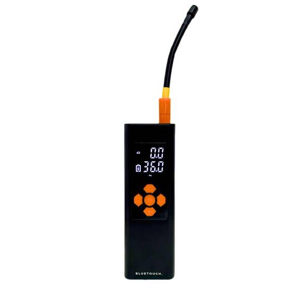 Přenosný kompresor Bluetouch D-16 s powerbankou 6000 mAh černý

