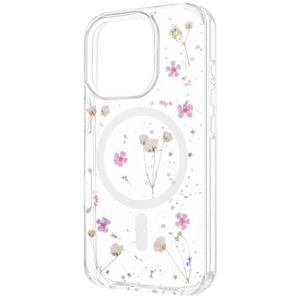 Kryt na mobil FIXED MagBloom s MagSafe na Apple iPhone 16 Pro průhledný

