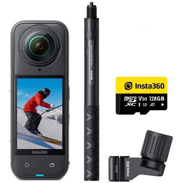 Outdoorová kamera Insta360 X5 Ski Bundle černá

