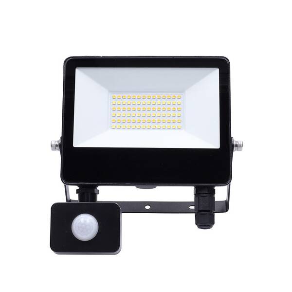 Reflektor Solight TOP, se senzorem, 30W, max. 3900lm, 3CCT, 2 režimy, IP65 černý


