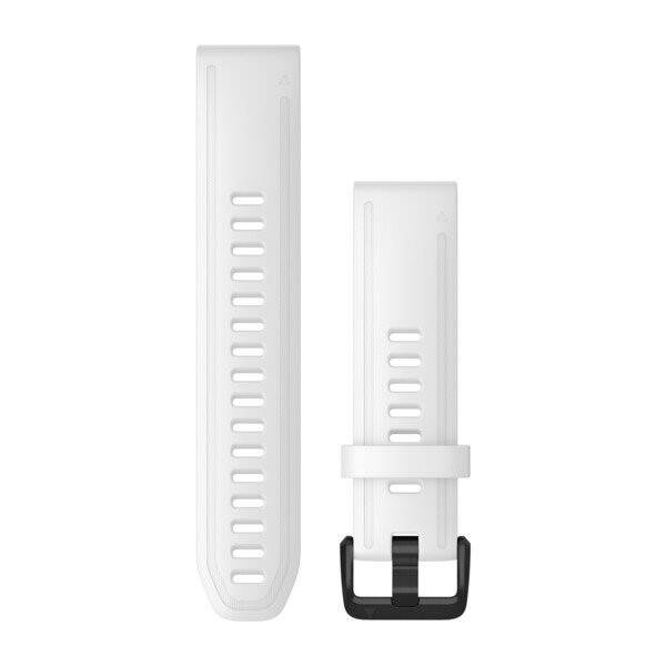 Řemínek Garmin QuickFit (20 mm), silikonový bílý

