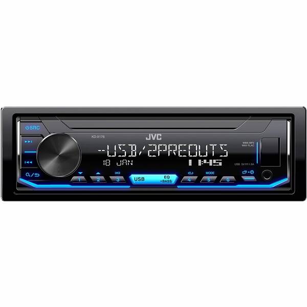 Autorádio JVC KD-X176 černé

