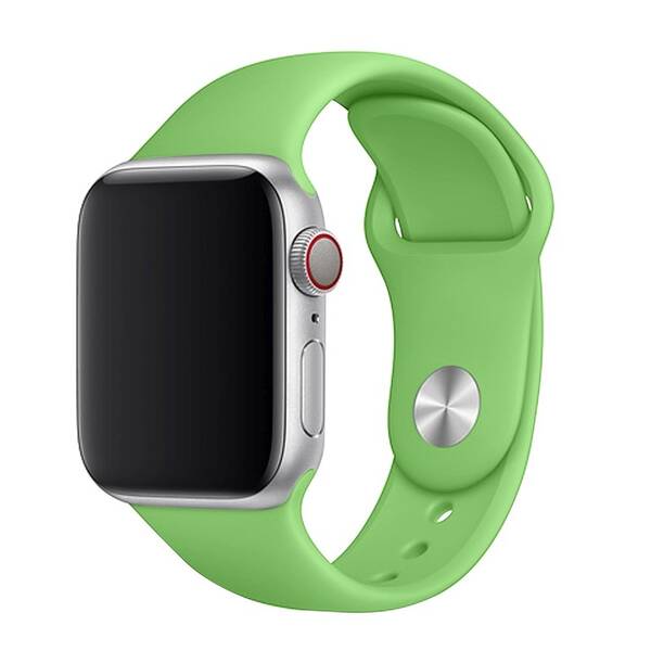 Řemínek FIXED Silicone Strap na Apple Watch 38/40/41 mm zelený

