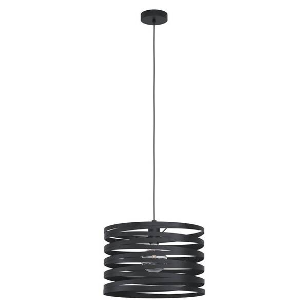 Závěsné svítidlo Eglo Cremella, 37 cm černé

