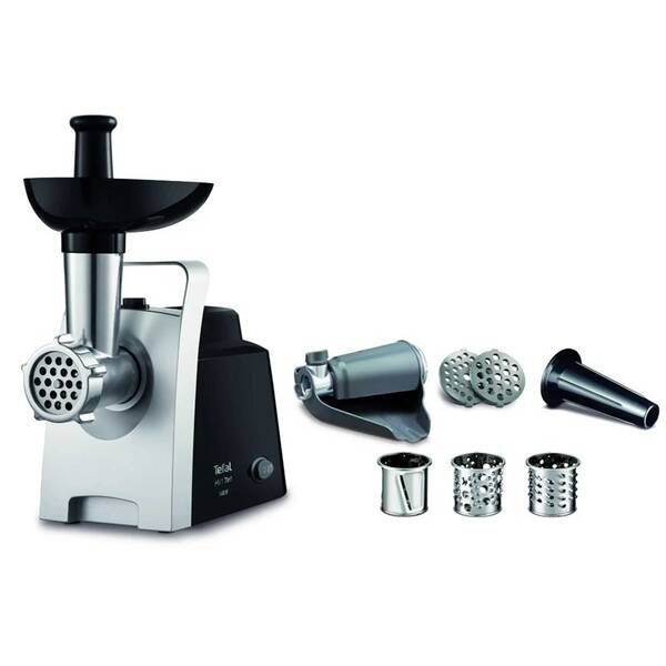 Mlýnek na maso Tefal NE109838 černý/stříbrný


