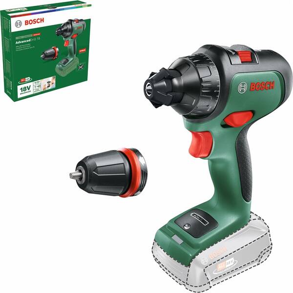 Vrtací šroubovák Bosch AdvancedDrill 18 (bez baterie) 

