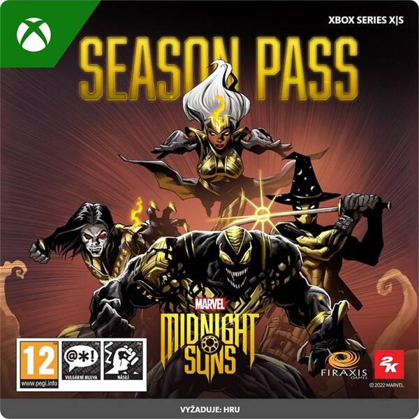  2K Games Xbox Series X|S Marvel´s Midnight Suns: Season Pass - elektronická licence 

