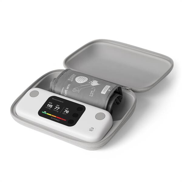 Tlakoměr na paži Withings BPM Vision WPM07 šedý


