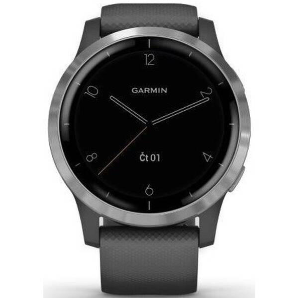 Chytré hodinky Garmin vívoactive4 Silver/Gray 

