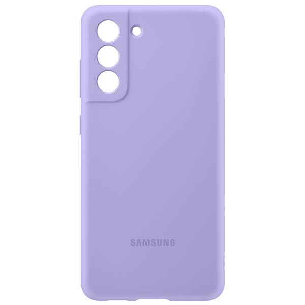 Kryt na mobil Samsung Silicone Cover na Galaxy S21 FE fialový

