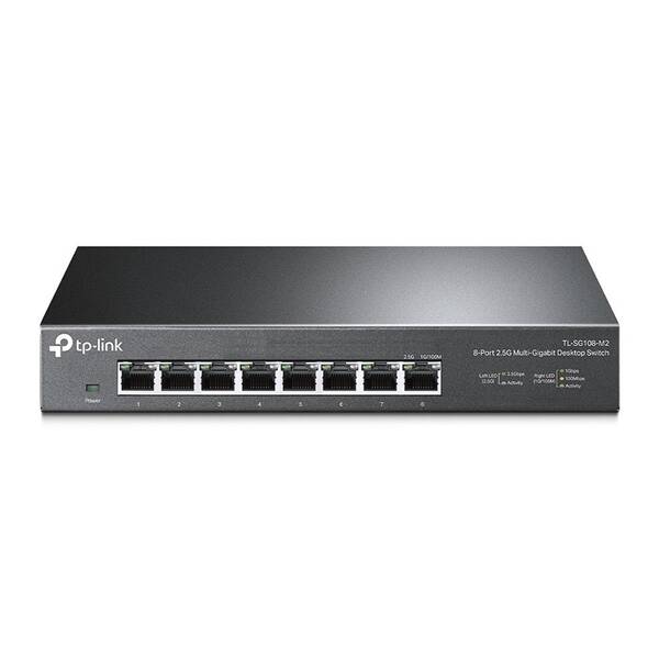 Switch TP-Link TL-SG108-M2 černý

