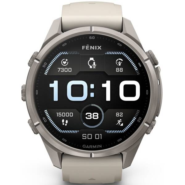 Chytré hodinky Garmin fēnix 9 Pro - 43 mm, AMOLED šedé

