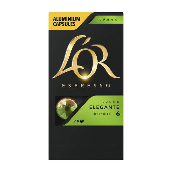 Kapsle pro espressa L’OR Lungo Elegante (10 ks) 

