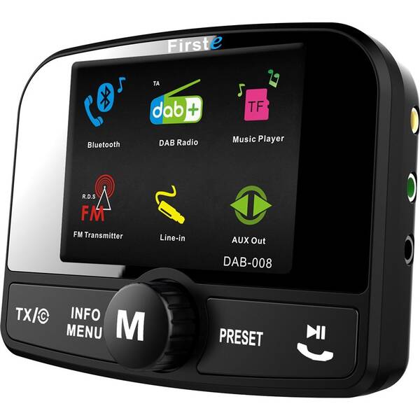FM/DAB+ Transmitter Ambit DAB-008 černý

