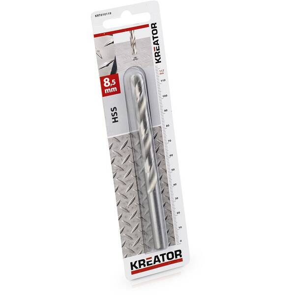 Vrták Kreator KRT010119, 8,5×117 mm 

