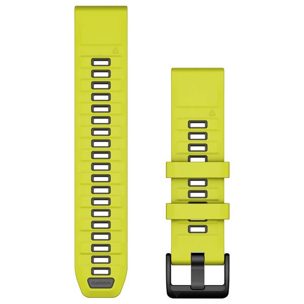 Řemínek Garmin QuickFit (22 mm) šedý/žlutý

