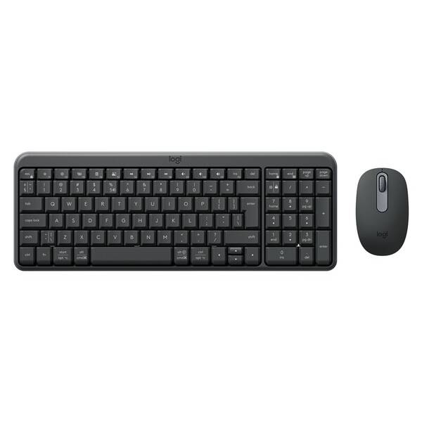 Klávesnice s myší Logitech MK250 US layout grafitová

