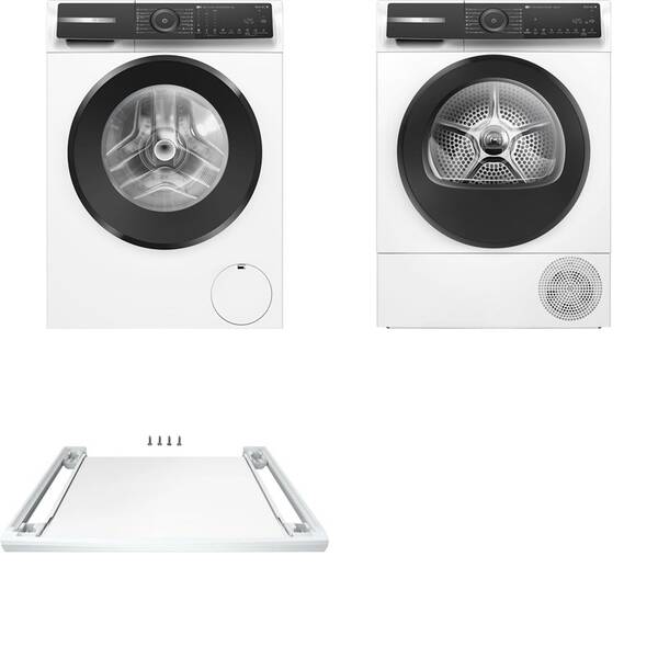 Set výrobků Bosch WGH24400BY + WQH245B6BY + WTZ27500 bílý

