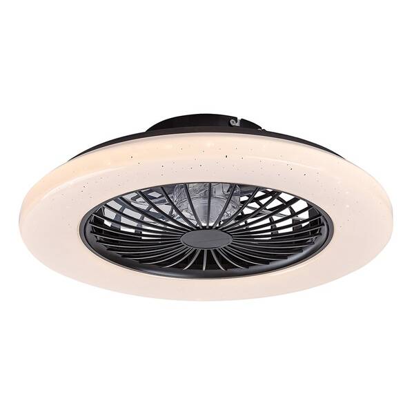 Stropní svítidlo Rabalux Dalfon2, s ventilátorem černé

