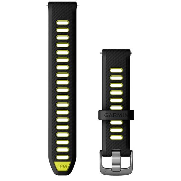 Řemínek Garmin Quick Release (18 mm), přezka slate černý/žlutý


