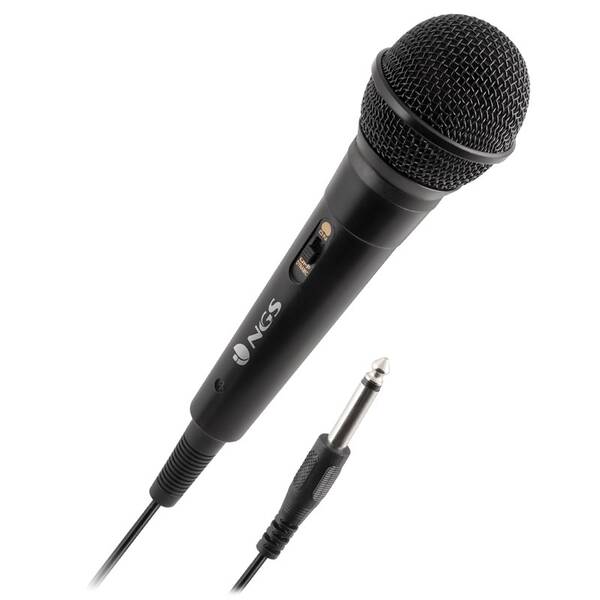 Mikrofon NGS SINGERFIRE černý

