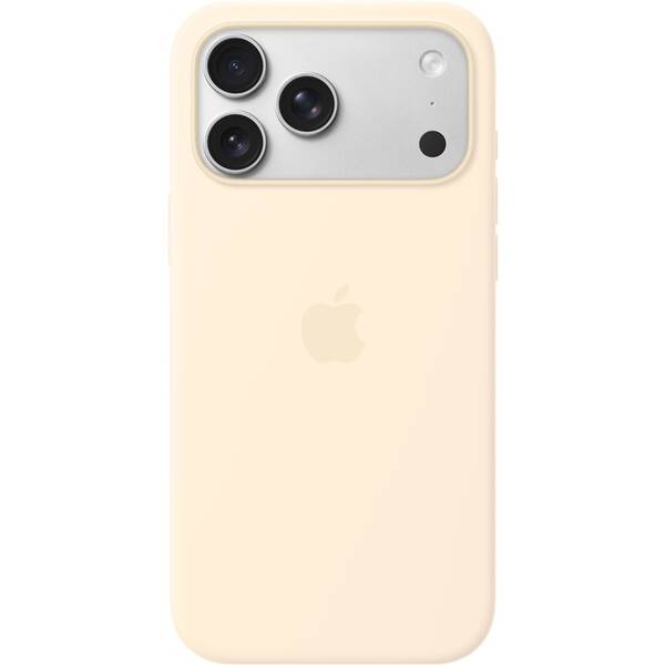 Kryt na mobil Apple iPhone 17 Pro Max silikonový s MagSafe – vanilkový 

