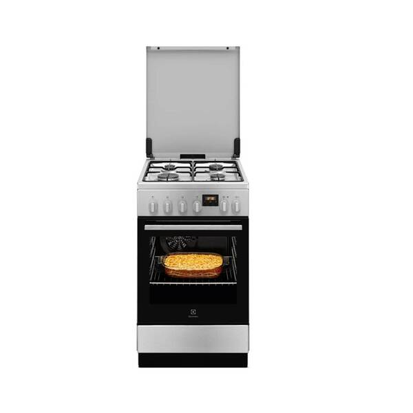 Kombinovaný sporák Electrolux LKK564223X nerez

