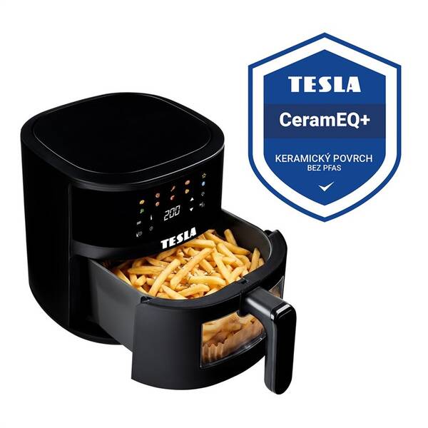 Fritéza horkovzdušná Tesla Q45 Pro černá

