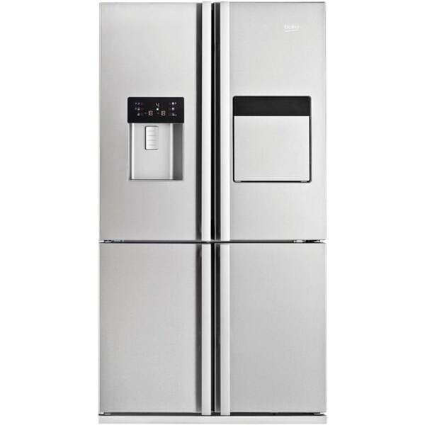 Americká lednice Beko GNE 134631 X nerez

