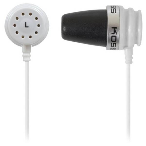 Sluchátka Koss Spark Plug bílá

