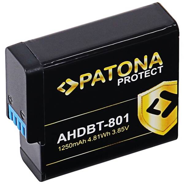 Baterie PATONA pro GoPro Hero 5/6/7/8 1250mAh Li-Ion Protect 

