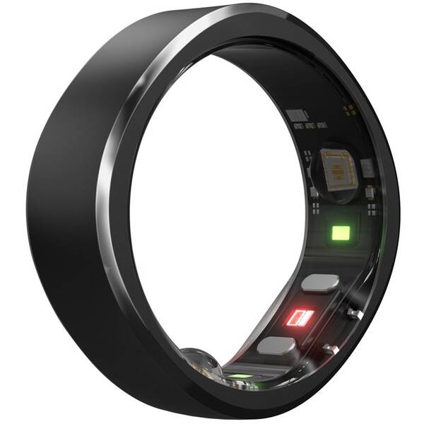 Chytrý prsten RingConn Gen 1 velikost 8 (18,20 mm) černá barva
