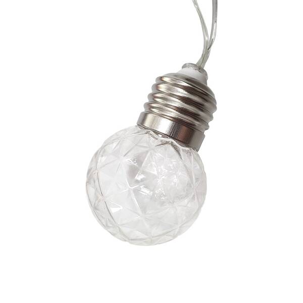 Venkovní svítidlo Trixline TR-603 Dekorativní 10x LED solární řetěz 2m stříbrné

