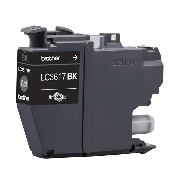Inkoustová náplň Brother LC-3617BK, 550 stran černá

