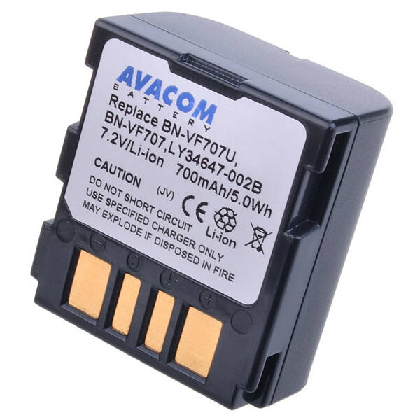 Baterie Avacom JVC BN-VF707, 707U Li-ion 7.2V 700mAh 

