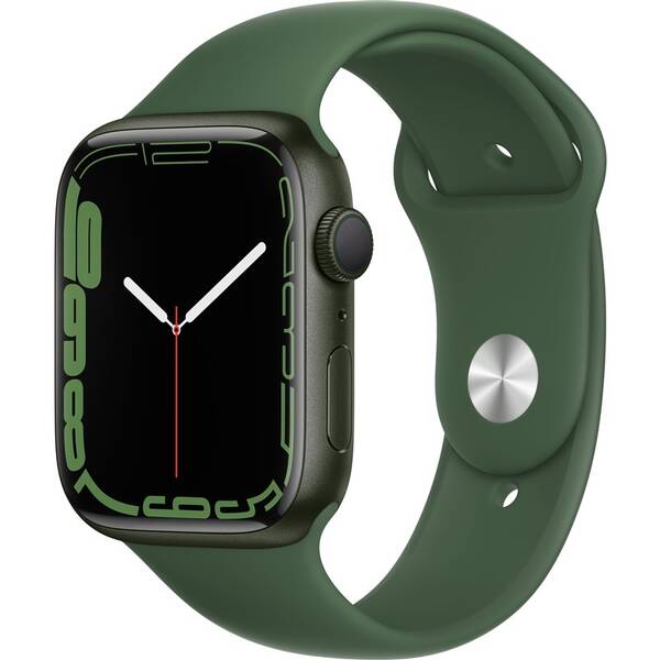 Chytré hodinky Apple GPS, 41mm pouzdro ze zeleného hliníku - jetelově zelený sportovní řemínek 

